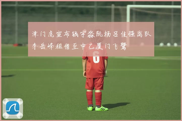 津门虎宣布钱宇淼阮杨吕佳强离队李岳峰租借至中乙厦门飞鹭