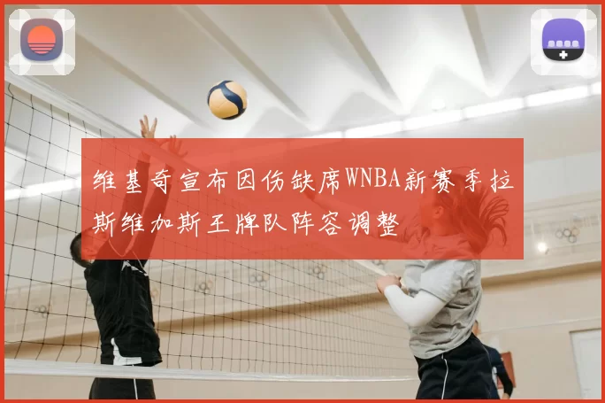 维基奇宣布因伤缺席WNBA新赛季拉斯维加斯王牌队阵容调整