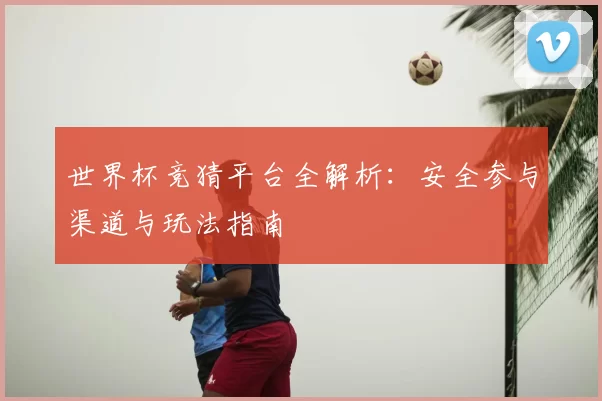 世界杯竞猜平台全解析：安全参与渠道与玩法指南