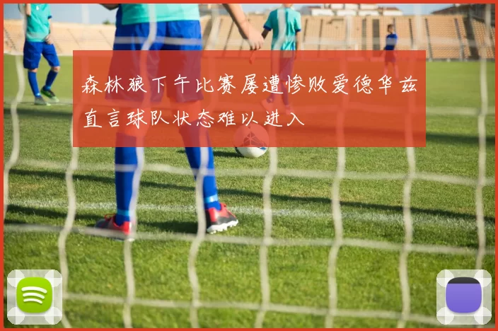 森林狼下午比赛屡遭惨败爱德华兹直言球队状态难以进入