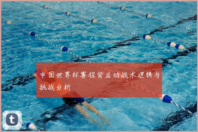 中国世界杯赛程背后的战术逻辑与挑战分析