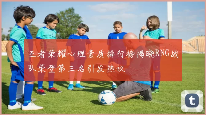 王者荣耀心理素质排行榜揭晓RNG战队荣登第三名引发热议